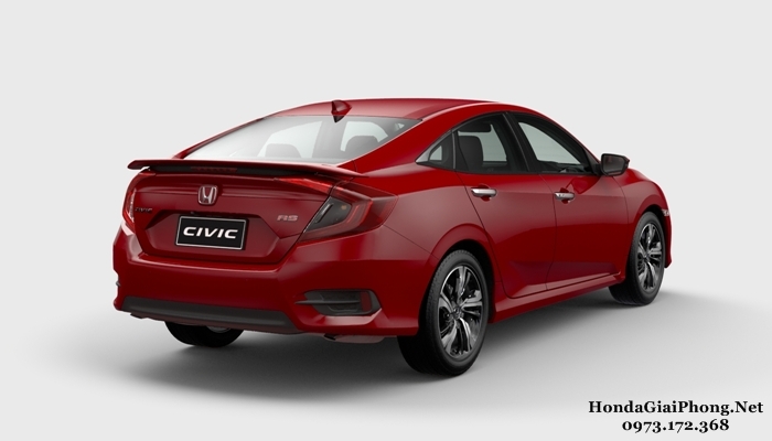 Gia xe Honda Civic 2018 B09 ngoai that