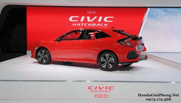 B06 xe honda civic hatchback red tai bims 2018