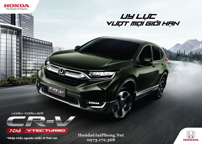 A01 gia xe honda crv 7 cho 1 5 turbo viet nam