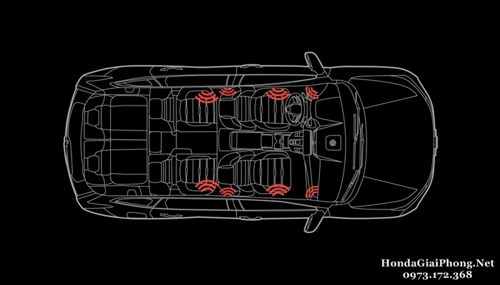 C34 noi that xe honda crv 7 cho 1 5 turbo viet nam he thong am thanh 8 loa speakers