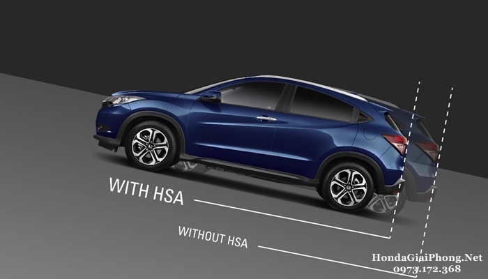 E03 an toan xe honda hrv 2018 hsa khoi hanh ngang doc