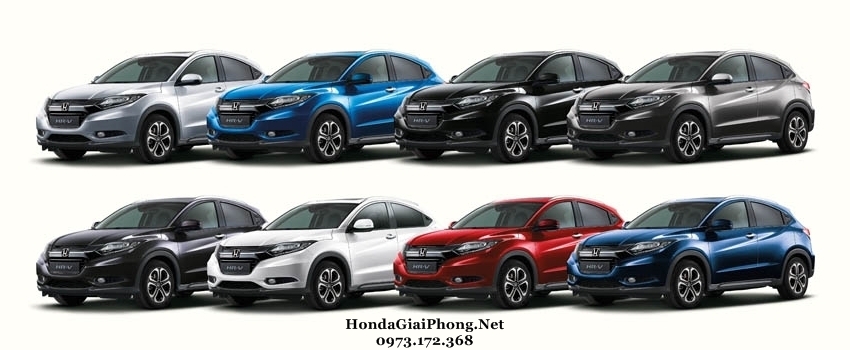 F mau sac xe honda hrv 2018