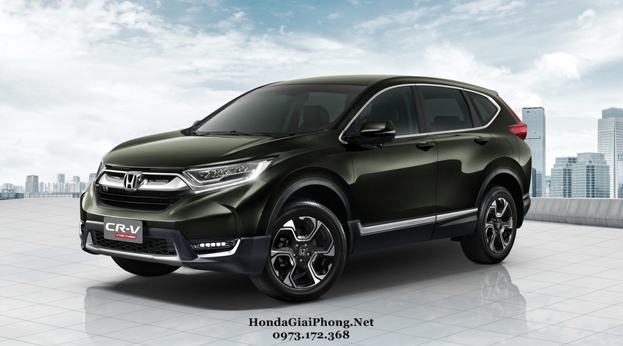 A02 Honda crv 7 cho 2018 ra mat ngoai that