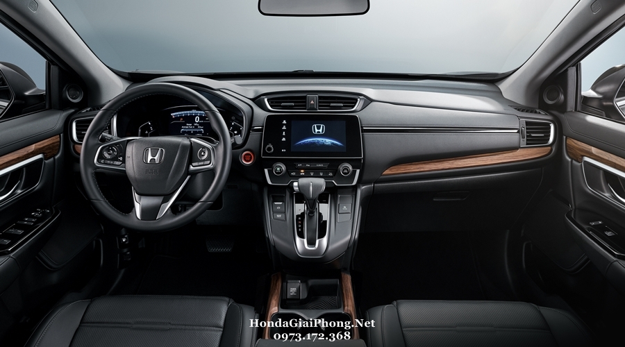 B02 Honda crv 7 cho 2018 ra mat noi that