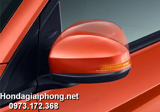 guong chieu hau ngoai xe honda brio 2020