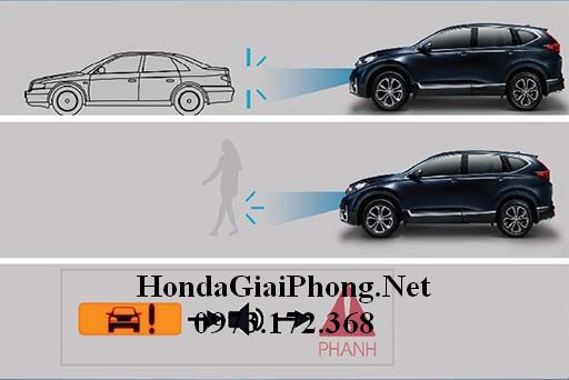 E02 an toan sensing xe honda crv 2020 7 cho viet nam giam thieu va cham cmbs