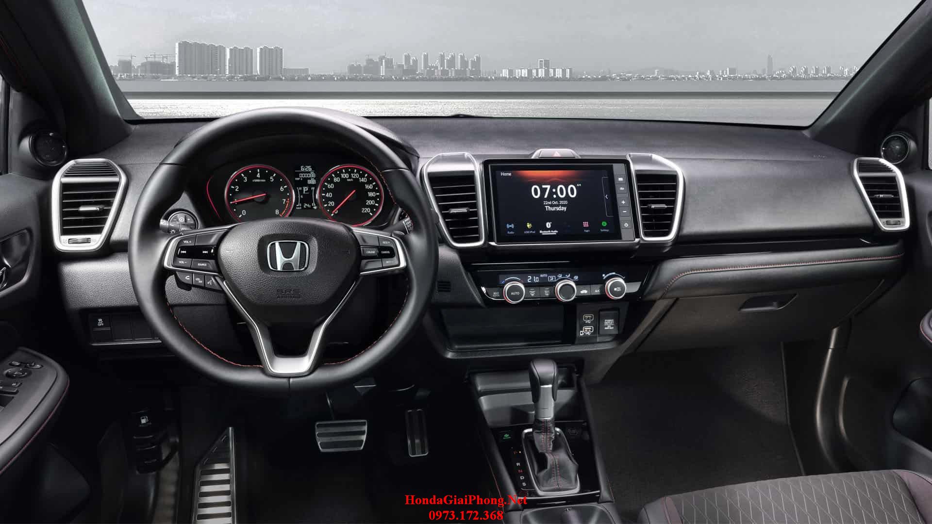 C08 khoang lái Honda City 2024 tại việt nam