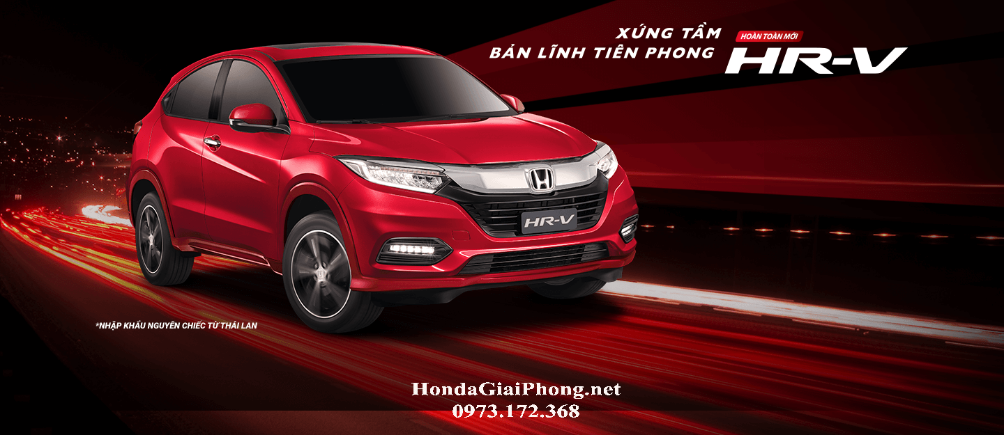 X01 Banner xe honda hrv viet nam top