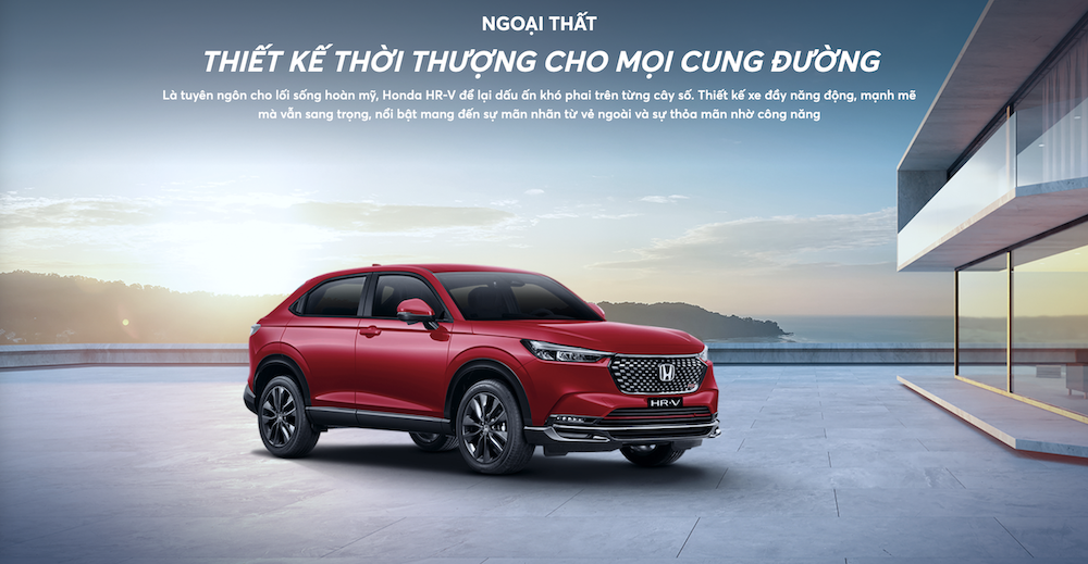 Ngoại thất Honda HRV 2024