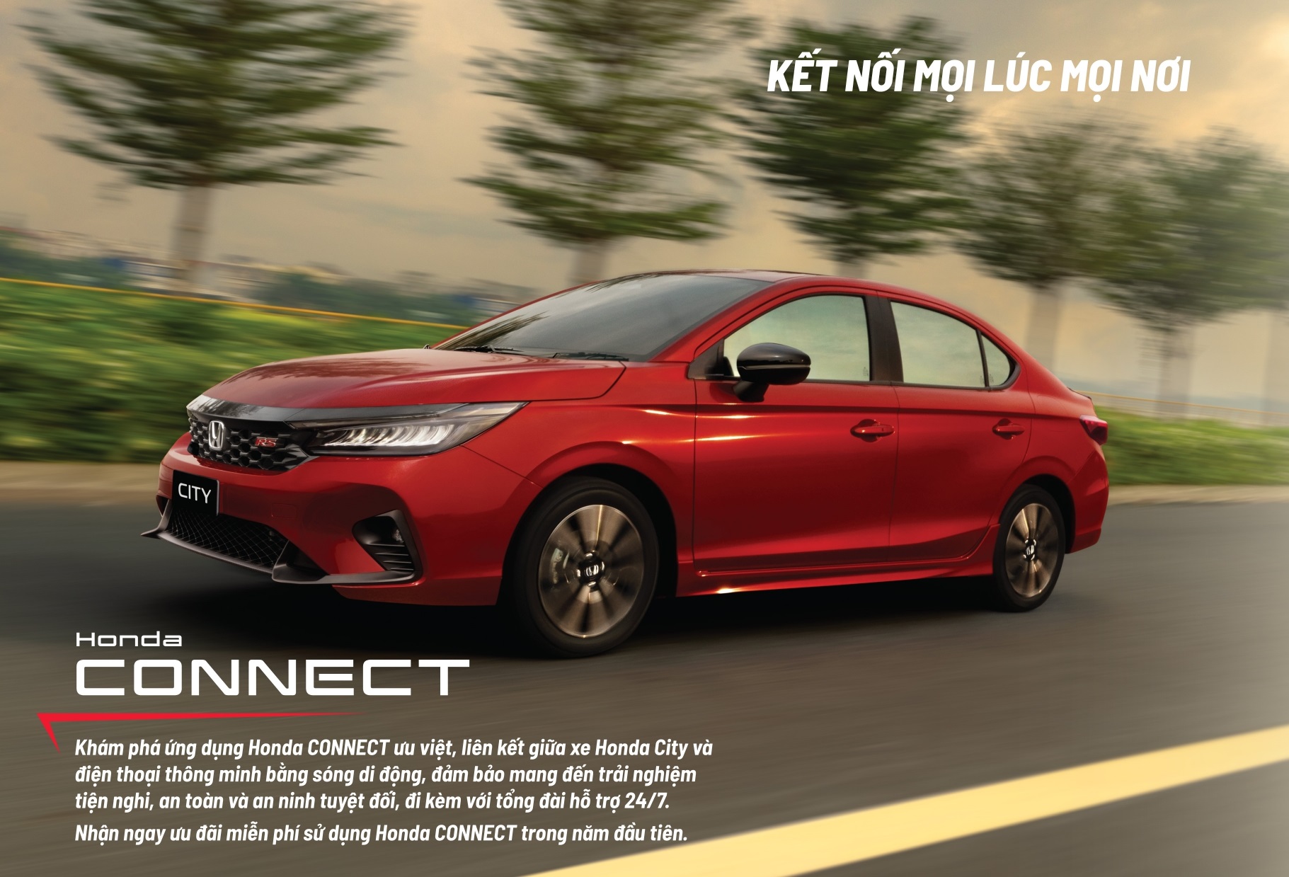 honda city 2024 honda connect